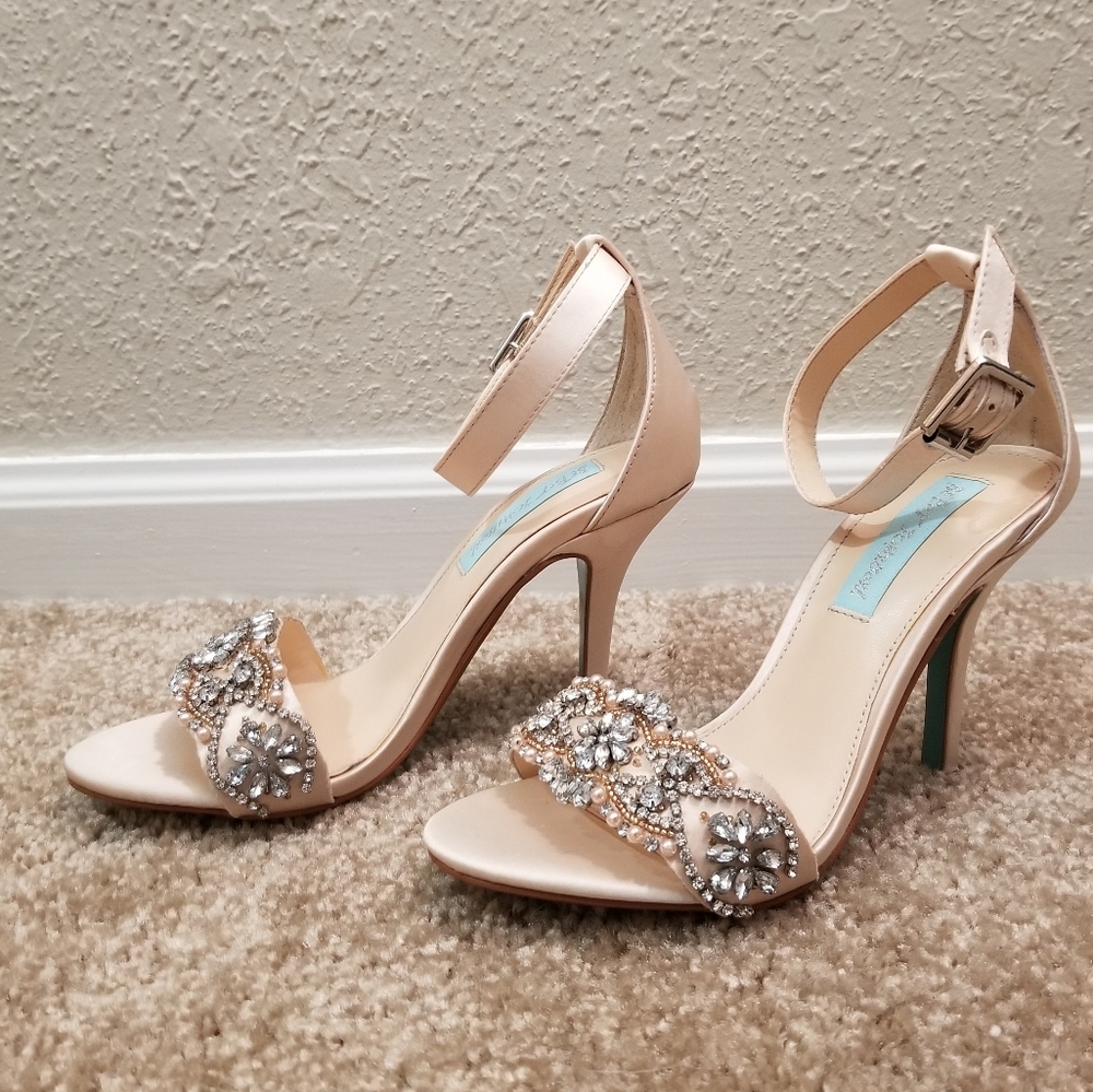 Champagne Heels - Betsey Johnson